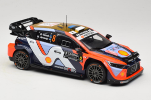 Hyundai i20 N WRC #16 A. Fourmaux / A. Coria Rally Monte Carlo Night Version 2025 IXO 1:18 18RMC230B メタル - 画像 4/6