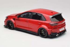 Hyundai i30 N PD Prior Design エンジンレッド Otto 1:18 OT1112 レジン - 画像 5/6
