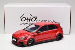 Hyundai i30 N PD Prior Design エンジンレッド Otto 1:18 OT1112 レジン - 画像 6/6