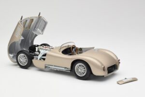 Jaguar C-Type ブロンズ AUTOart 1:18 73502 メタル - 画像 5/8