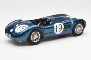 Jaguar C-Type #19 J. Stewart Ecurie Ecosse Goodwood Members Meeting 1954 CMC 1:18 M-192 メタル - 画像 2/6