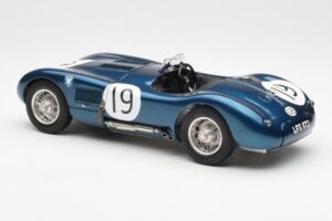 Jaguar C-Type #19 J. Stewart Ecurie Ecosse Goodwood Members Meeting 1954 CMC 1:18 M-192 メタル - 画像 5/6
