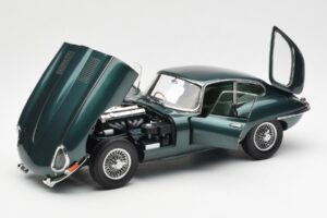 Jaguar E-Type 3.8 Series 1 ダークグリーン Kyosho 1:18 08954DG メタル - 画像 2/8