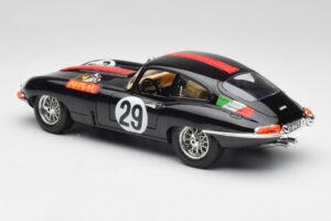 Jaguar E-Type #29 ブラック Bburago 1:18 3018-M4 メタル - 画像 7/8