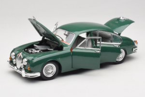 Jaguar Mark II グリーン Tchibo 1:18 49420 メタル - 画像 2/8