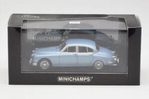 Jaguar Mk II Blue Metallic Minichamps 1:43 433130604 メタル - 画像 4/4