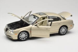 Jaguar S-Type X200 ブロンズ Maisto 1:18 50332 メタル - 画像 2/8