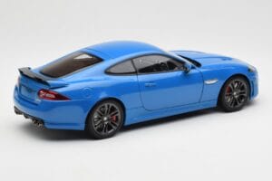 Jaguar XKR-S X150 French Racing ブルー AUTOart 1:18 73641 メタル - 画像 3/8