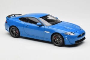 Jaguar XKR-S X150 French Racing ブルー AUTOart 1:18 73641 メタル - 画像 6/8