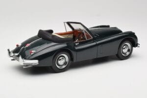 Jaguar XK140 Drophead Coupe ブラック Sun Star 1:18 2802 メタル - 画像 3/8
