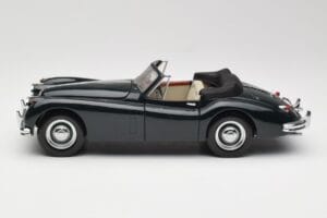 Jaguar XK140 Drophead Coupe ブラック Sun Star 1:18 2802 メタル - 画像 4/8