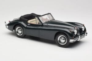 Jaguar XK140 Drophead Coupe ブラック Sun Star 1:18 2802 メタル - 画像 6/8