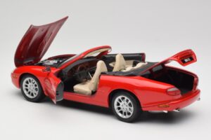 Jaguar XKR X100 レッド Maisto 1:18 50330 メタル - 画像 5/8