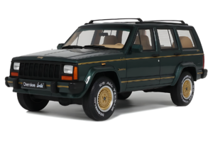 Jeep Cherokee XJ Limited Dark Hunter Green Otto 1:18 OT1340 レジン - 画像 2/2