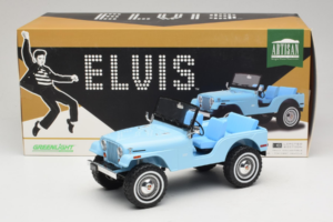 Jeep CJ-5 Elvis Presley's Car GreenLight 1:18 19061 メタル - 画像 6/6
