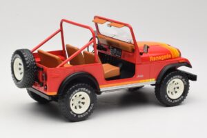 Jeep CJ-7 Renegade レッド MCG 1:18 MCG18110 メタル - 画像 2/6