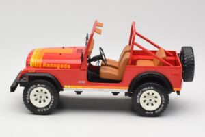 Jeep CJ-7 Renegade レッド MCG 1:18 MCG18110 メタル - 画像 3/6
