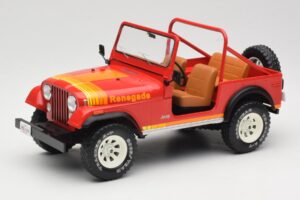 Jeep CJ-7 Renegade レッド MCG 1:18 MCG18110 メタル