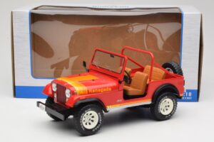 Jeep CJ-7 Renegade レッド MCG 1:18 MCG18110 メタル - 画像 6/6