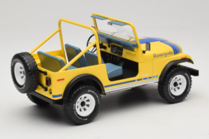 Jeep CJ-7 Renegade イエロー MCG 1:18 MCG18552 メタル - 画像 2/6