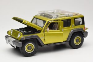 Jeep Rescue Concept グリーン Maisto 1:18 36699-M1 メタル - 画像 2/8