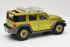 Jeep Rescue Concept グリーン Maisto 1:18 36699-M1 メタル - 画像 3/8