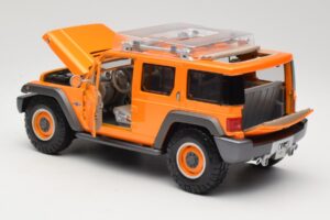Jeep Rescue Concept オレンジ Maisto 1:18 36699 メタル - 画像 5/8