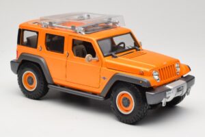 Jeep Rescue Concept オレンジ Maisto 1:18 36699 メタル - 画像 6/8