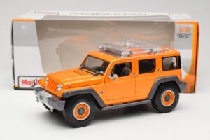 Jeep Rescue Concept オレンジ Maisto 1:18 36699 メタル - 画像 8/8