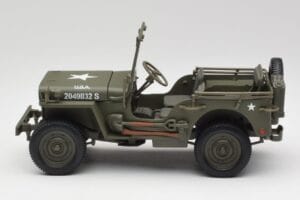 Jeep Willys ミリタリーグリーン Gate 1:18 1061 メタル - 画像 4/8