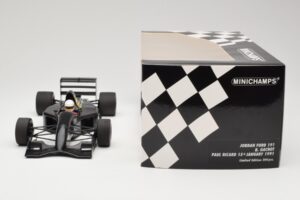 Jordan Ford 191 #32 B. Gachot Paul Ricard Test 15 January 1991 Minichamps 1:18 110910199 メタル - 画像 6/6