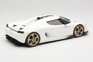 Koenigsegg CC850 Crystal White GT Spirit 1:18 GT903 レジン - 画像 2/6