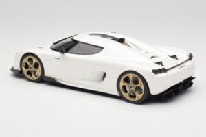Koenigsegg CC850 Crystal White GT Spirit 1:18 GT903 レジン - 画像 5/6