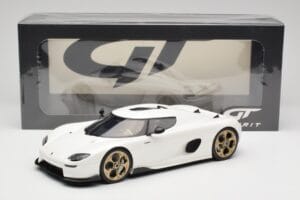 Koenigsegg CC850 Crystal White GT Spirit 1:18 GT903 レジン - 画像 6/6