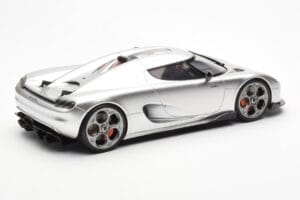 Koenigsegg CC850 Moon Silver GT Spirit 1:18 GT452 レジン - 画像 2/6