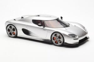 Koenigsegg CC850 Moon Silver GT Spirit 1:18 GT452 レジン - 画像 4/6
