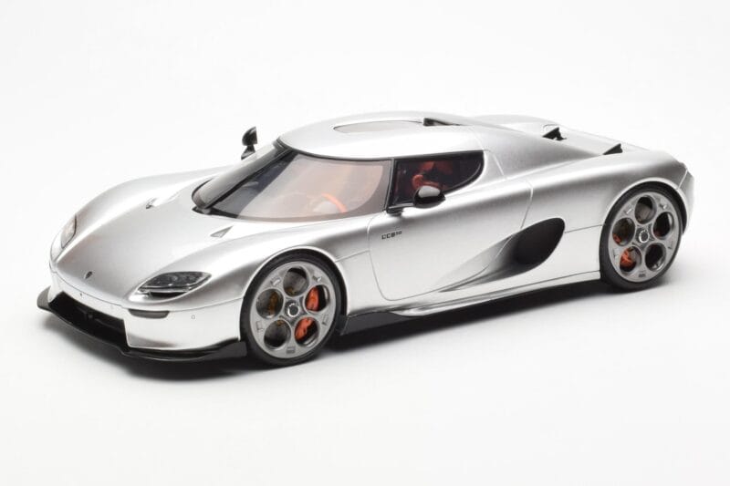 Koenigsegg CC850 Moon Silver GT Spirit 1:18 GT452 レジン