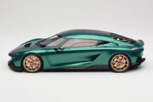 Koenigsegg Gemera Racing Green GT Spirit 1:18 GT888 レジン - 画像 3/5