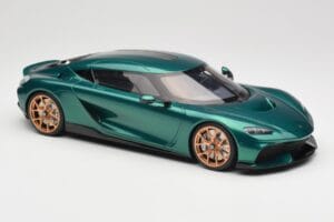 Koenigsegg Gemera Racing Green GT Spirit 1:18 GT888 レジン - 画像 4/5