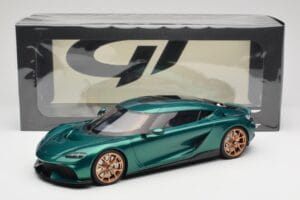 Koenigsegg Gemera Racing Green GT Spirit 1:18 GT888 レジン - 画像 5/5