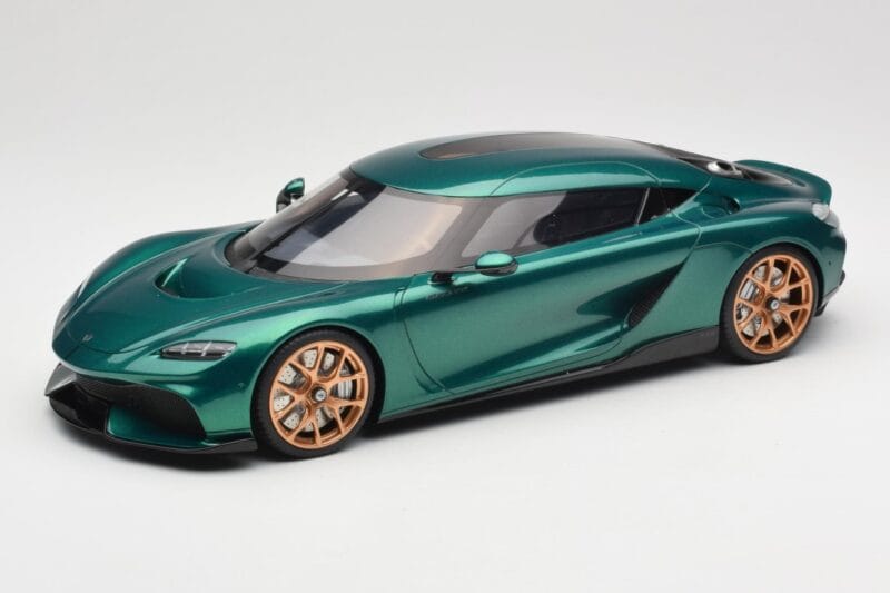 Koenigsegg Gemera Racing Green GT Spirit 1:18 GT888 レジン