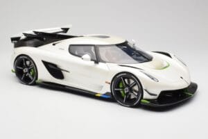 Koenigsegg Jesko Attack Crystal White Pearl GT Spirit 1:12 GT501 レジン - 画像 4/6