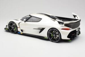 Koenigsegg Jesko Attack Crystal White Pearl GT Spirit 1:12 GT501 レジン - 画像 5/6