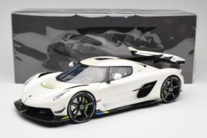 Koenigsegg Jesko Attack Crystal White Pearl GT Spirit 1:12 GT501 レジン - 画像 6/6