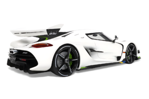 Koenigsegg Jesko Pearl White GT Spirit 1:8 GTS801301 レジン - 画像 2/5