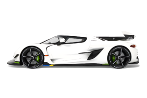 Koenigsegg Jesko Pearl White GT Spirit 1:8 GTS801301 レジン - 画像 3/5