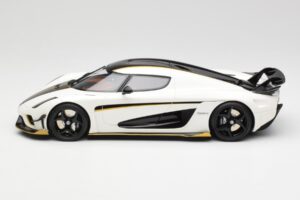 Koenigsegg Regera クリスタルホワイト GT Spirit 1:18 GT913 レジン - 画像 3/6
