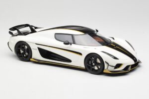 Koenigsegg Regera クリスタルホワイト GT Spirit 1:18 GT913 レジン - 画像 4/6