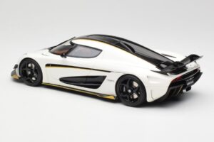 Koenigsegg Regera クリスタルホワイト GT Spirit 1:18 GT913 レジン - 画像 5/6