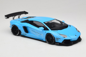Lamborghini Aventador Liberty Walk ブルー GT Spirit 1:18 GT073 レジン - 画像 4/6